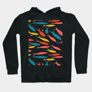 Colorful ocean pastel pattern Hoodie